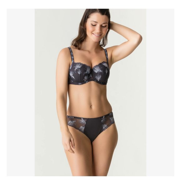 NEW PRIMA DONNA FIREWORKS Padded Bra Balcony in Frost Gray Size 36D - Picture 6 of 8